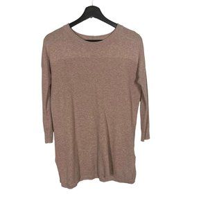 CAbi Rosewood Nude Pink Pullover Sweater XXS